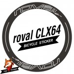Road Bicycle Wheels Rim Decal Stickers for ROVAL CX32 CX40 CX50 CX60